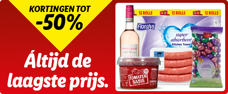 Altijd de laagste prijs: diepe kortingen op vele producten