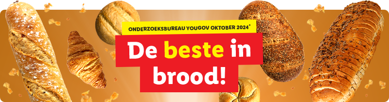 Lidl is de beste in brood!