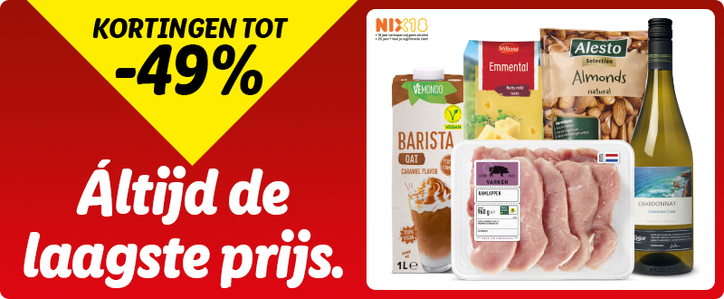 Altijd de laagste prijs: diepe kortingen op vele producten