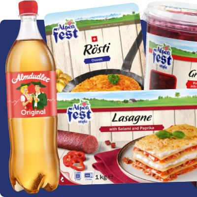 Producten uit de Alpen bij Lidl