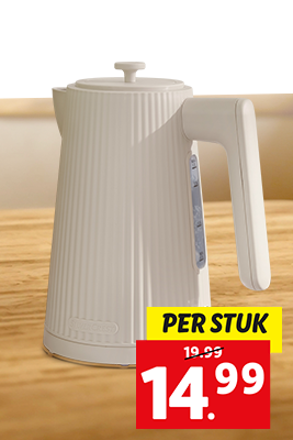 Silvercrest Waterkoker: 14.99 per stuk