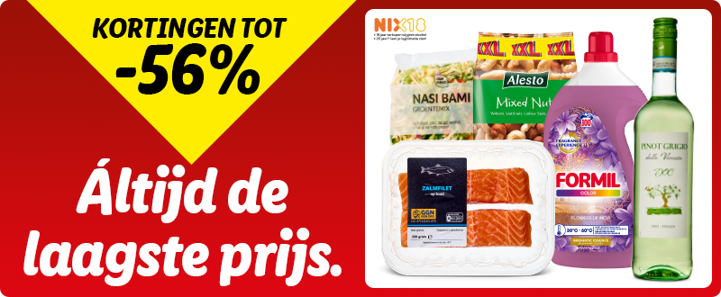 Altijd de laagste prijs: diepe kortingen op vele producten