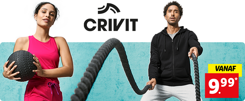 Crivit sportkleding: vanaf 9.99*
