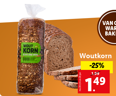31% korting op zonnebloempittenbrood: nu voor 1.49